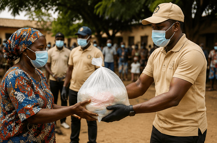 COVID-19 food supply distribution